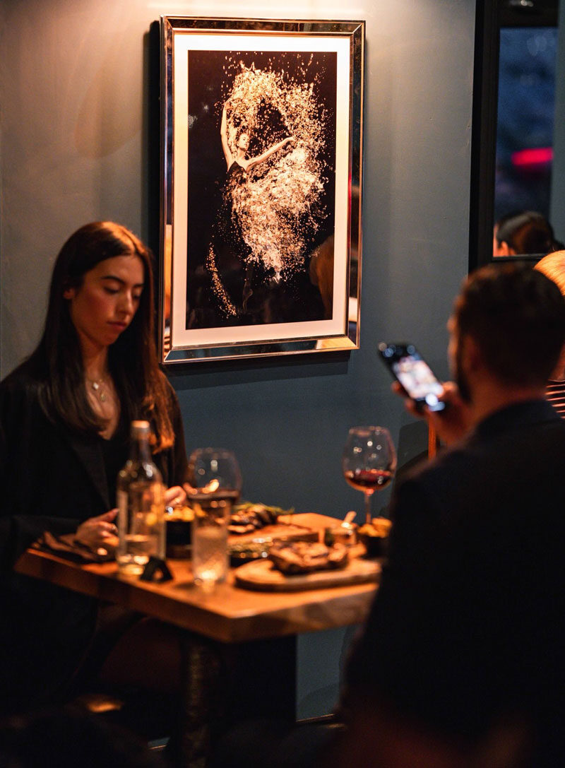 Guests dining in a Maturo Group hospitality venue